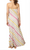 Joelle Maxi Dress, Stripes Nude