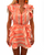 Selena Mini Dress, Neon Orange 