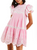 Imani Dress, Pink