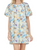 Puff Sleeve Dress, Floral Harvest