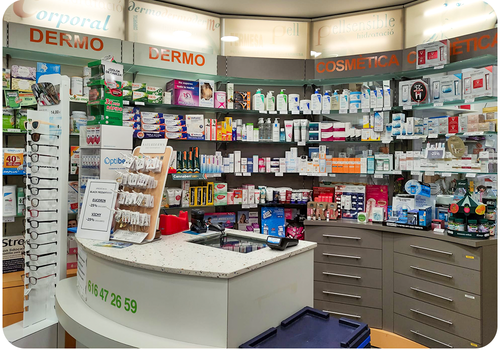 IMAGEN INTERIOR FARMACIA FULTON