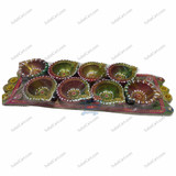 Diwali Clay Diyas (Set of 8)