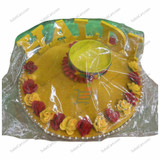 Haldi Decarated Plate