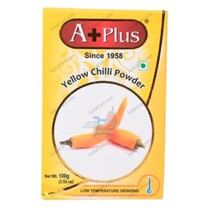 A Plus Yellow Chilli Powder, 100 Grams
