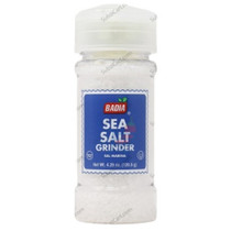 Badia Sea Salt Grinder, 4.25 Oz