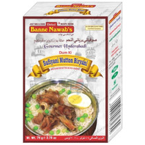 Banne Nawabs Sufiyani Mutton Biryani, 2.78 Oz