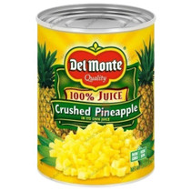 Del Monte Crushed Pineapple, 20 Oz