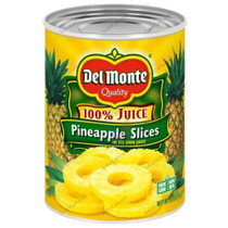 Del Monte Pineapple Slice, 20 Oz