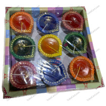 Dewali Special Diya (Set Of 9)