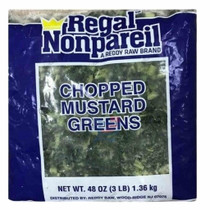 Regal Nonpareil Choped Mustard Greens, 48 Oz