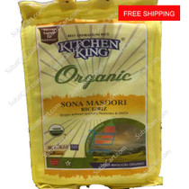 Kitchen King Organic Sona Masoori, 20 lbs (FREE SHIPPING)