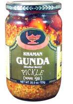 Deep Khaman Gunda Pickle Stuffed Berry, 26 Oz