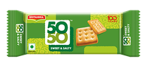 Britannia Crackers 50-50 Sweet And Salty, 60 Grams