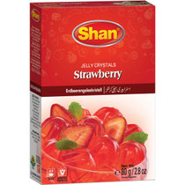 Shan Strawberry Jelly Crystals, 80 Grams