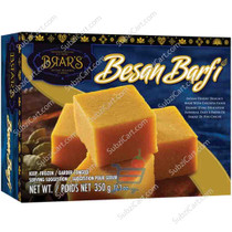 Brar's Besan Barfi, 350 Grams