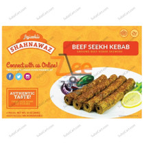 Shahnawaz Beef Seekh Kebab, 12 Oz