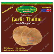 Grand Sweets Garlic Thattai, 170 Grams