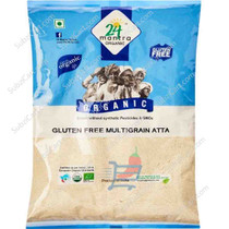 24 Mantra Organic Gluten Free Multigrain Atta, 10 Lbs