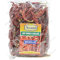 Anand Dry Whole Chillies Wrinkle, 200 Grams