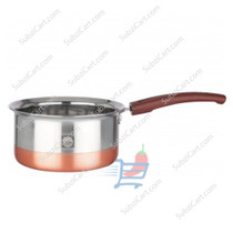 Eris Sauce Pan Brass Bottom, 1.25 Litre