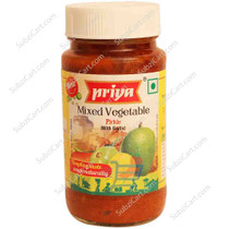 Priya Mixed Vegetable With Garlic, 300 Grams