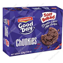 Britannia Chunkies Double Choco, 224 Grams
