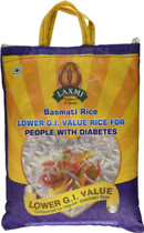 Laxmi Diabetic Lower GI Basmati Rice, 10 Lbs