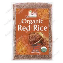 Jiva Organics Red Rice, 10Lbs
