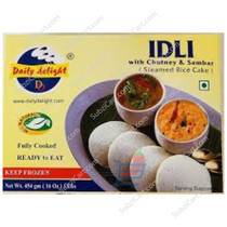 Daily Delight Idili Chutney N Sam Frozen, 16 Oz