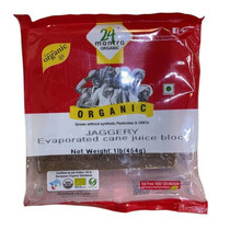 24 Mantra Organic Jaggery Block, (1 lbs, 2 lbs)