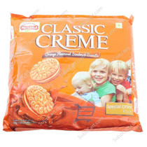 Priya Gold Orange Creme Biscuits, 500 Grams