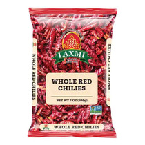 Laxmi Whole Red Chili, 7 Oz