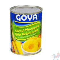 Goya Sliced Pineapple (Tin Food), 567 Grams