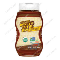 Organic Honey In The Raw, 16 Oz