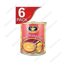 Deep Kesar Mango Pulp, 6.00 Cans
