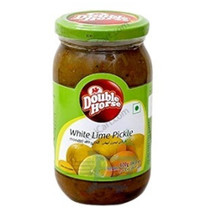 Double Horse White Lime Pickle, 400 Grams