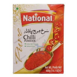 National Red Chilli Powder, 400 Grams