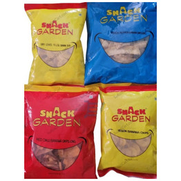 Snack Garden Red Chilli Banana Chips Lon, 200 Grams