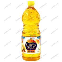 Surya Gold Groundnut Oil, 1 Litre