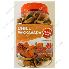 Delicious Delight Chilli Pakkavada, 175 Grams