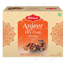 Bikaji Anjeer Dry Fruit Burfee, 250 Grams