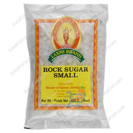 Laxmi Rock Sugar Small, 400 Grams