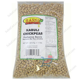 Bansi Kabuli Chickpeas, 4 lbs