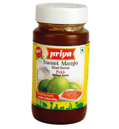 Priya Sweet Mango Chutney, 300 Grms (Without Garlic)