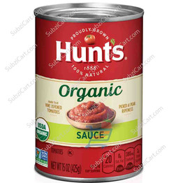 Hunts Organic Sauce, 16 Oz