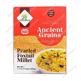 24 Mantra Org Pearled Foxtail Millet, 2.20 lbs