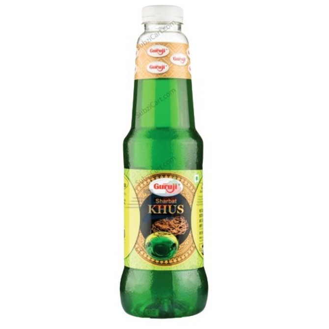 Guruji Khus Sharbat, 750 ML