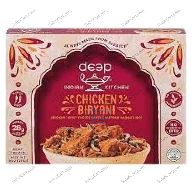 Deep Chicken Biryani, 9 Oz