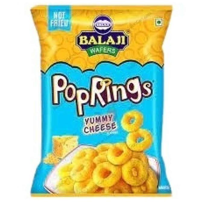 Balaji Pop Ring Yummy Cheese, 45 Grams