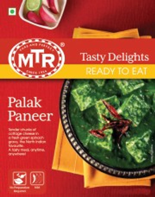 MTR Palak Paneer, 300 Grams